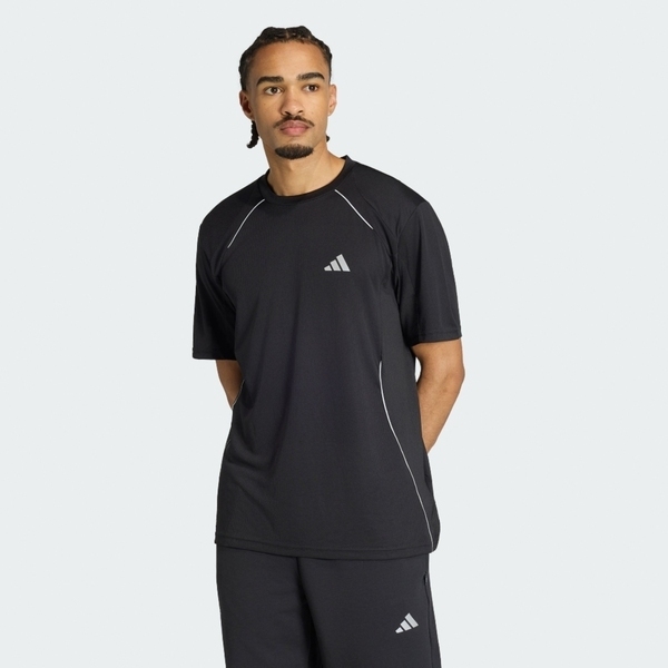 Adidas 愛迪達 Tech App Tee KG1926 男 T恤 運動上衣 休閒短袖 黑 吸濕排汗