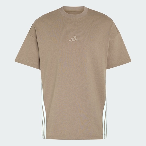 Adidas 愛迪達 M Ak 3s Tee Lo KS5205 男 T恤 運動上衣 休閒短袖 純棉 淺棕