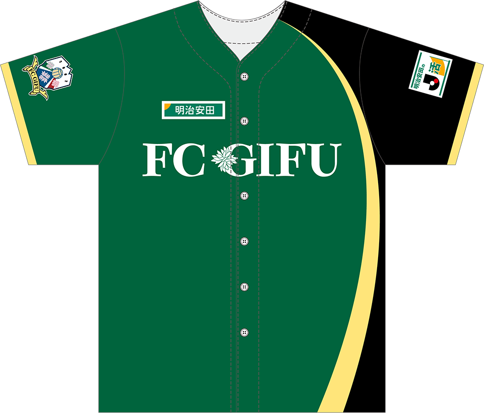 2026 FC Gifu Baseball Collaboration Baseball Shirt