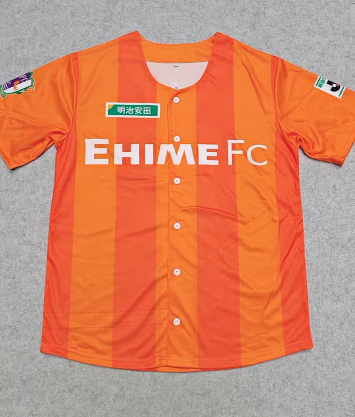 2026 Ehime FC Baseball Collaboration Baseball Shirt