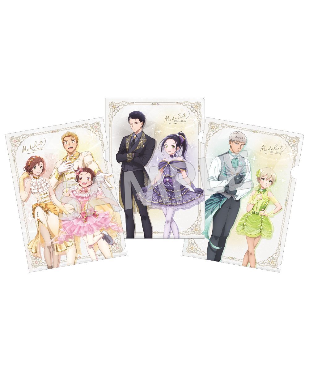 預購-「金牌得主」 A4 File夾3入套組 Special Exhibition 2026ver.【日本進口精品】