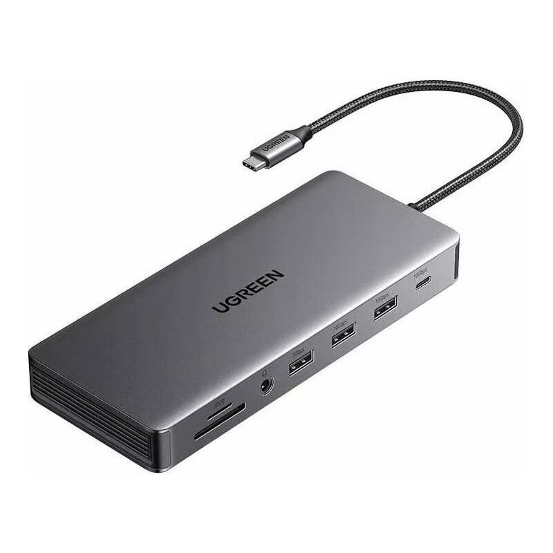UGREEN 綠聯 USB-C 13-in-1 擴展基座 CM681 (15978)