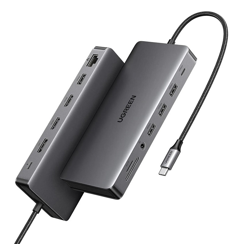 UGREEN 綠聯 USB-C 13-in-1 擴展基座 CM681 (15978)