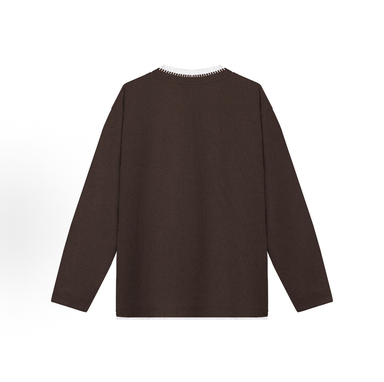 #預購 Dickies 美式復古 假兩件式 雙層領口 圓領長踢 DKU263MKJYC3-DJ 三色