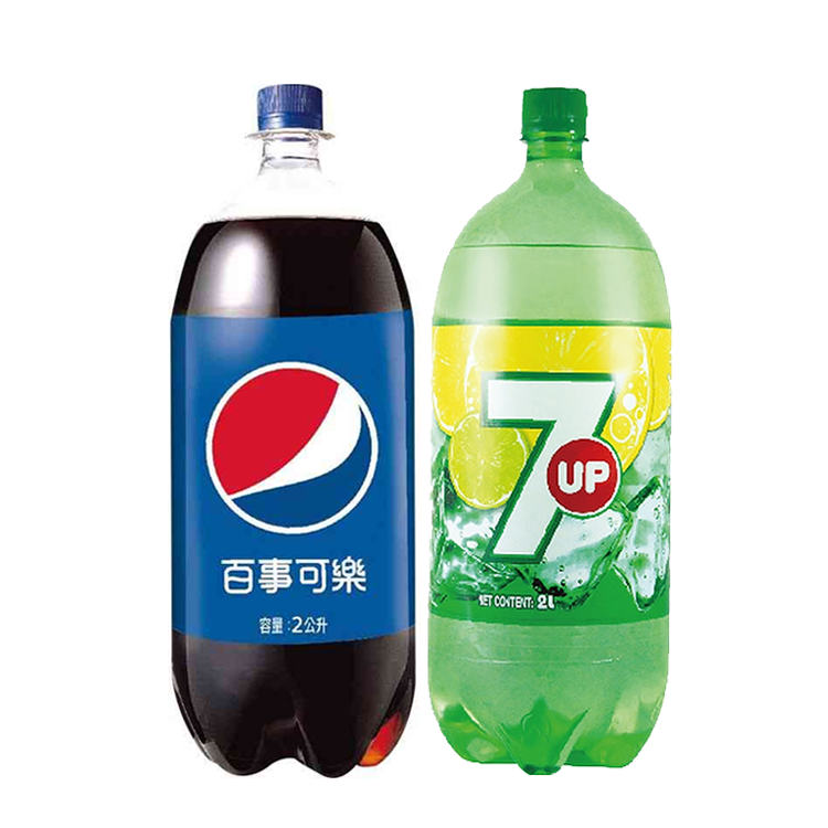 【Pepsi】百事可樂/七喜汽水2000ml