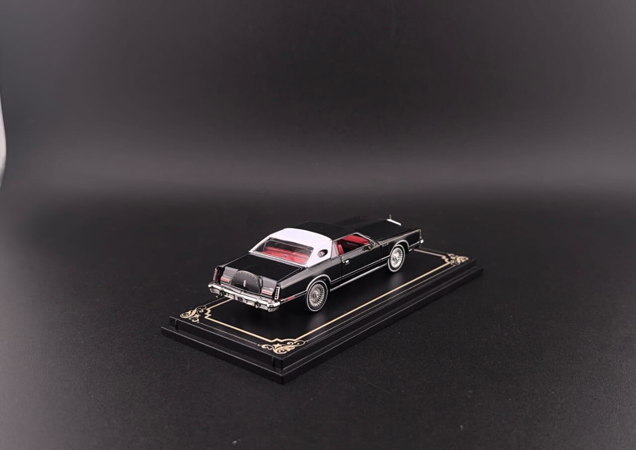 預訂 :1/64 FineWorks64 Lincoln Continental 1979 Black (FWLCBK )