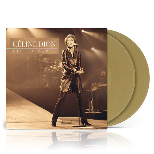 Celine Dion Live a Paris 2LP (Golden Vinyl)