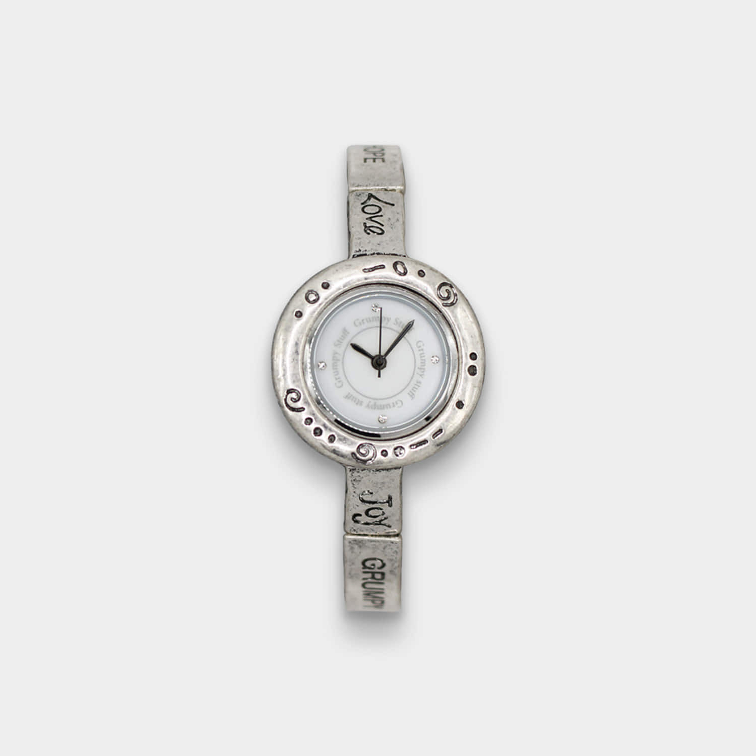 （預購）Grumpy Stuff Shabby Spiral Letter Watch