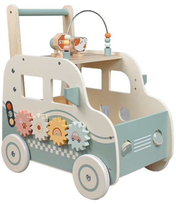 【 nunuhouse 】木製巴士推車