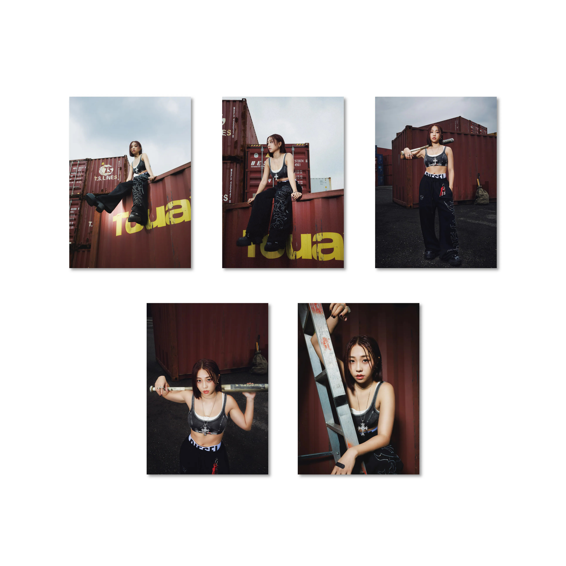 “Born to be Brave” Visual Postcard Set (Set of 5)
