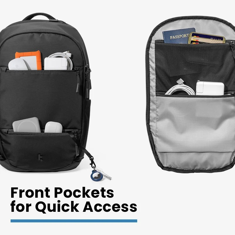 Front Pockets for Quick Access