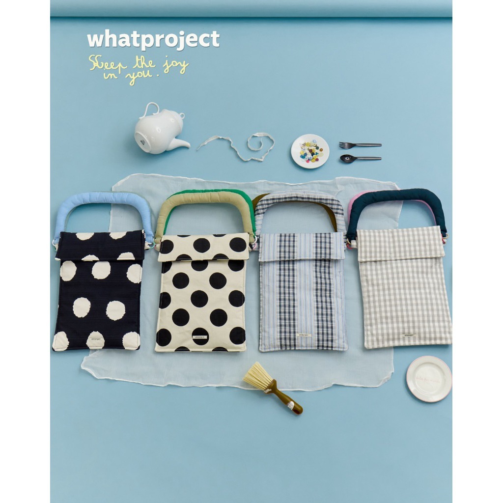 【 泰國加開團 】whatproject Brownie 筆記型電腦包/平板包
