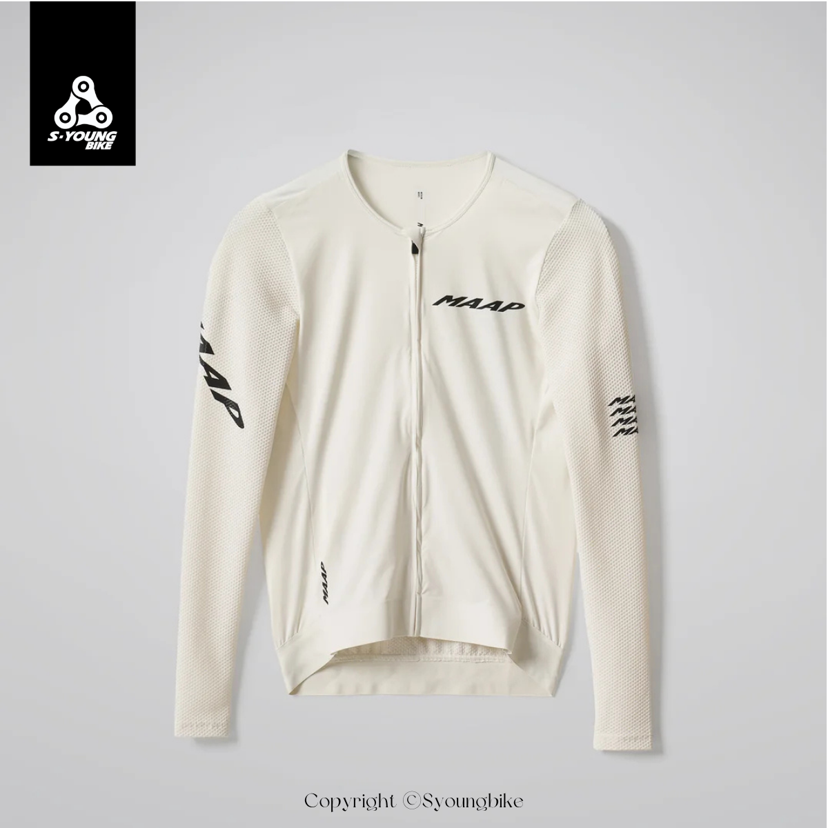 【MAAP】 Emerge LS Jersey 男性長袖車衣  /  Vapour