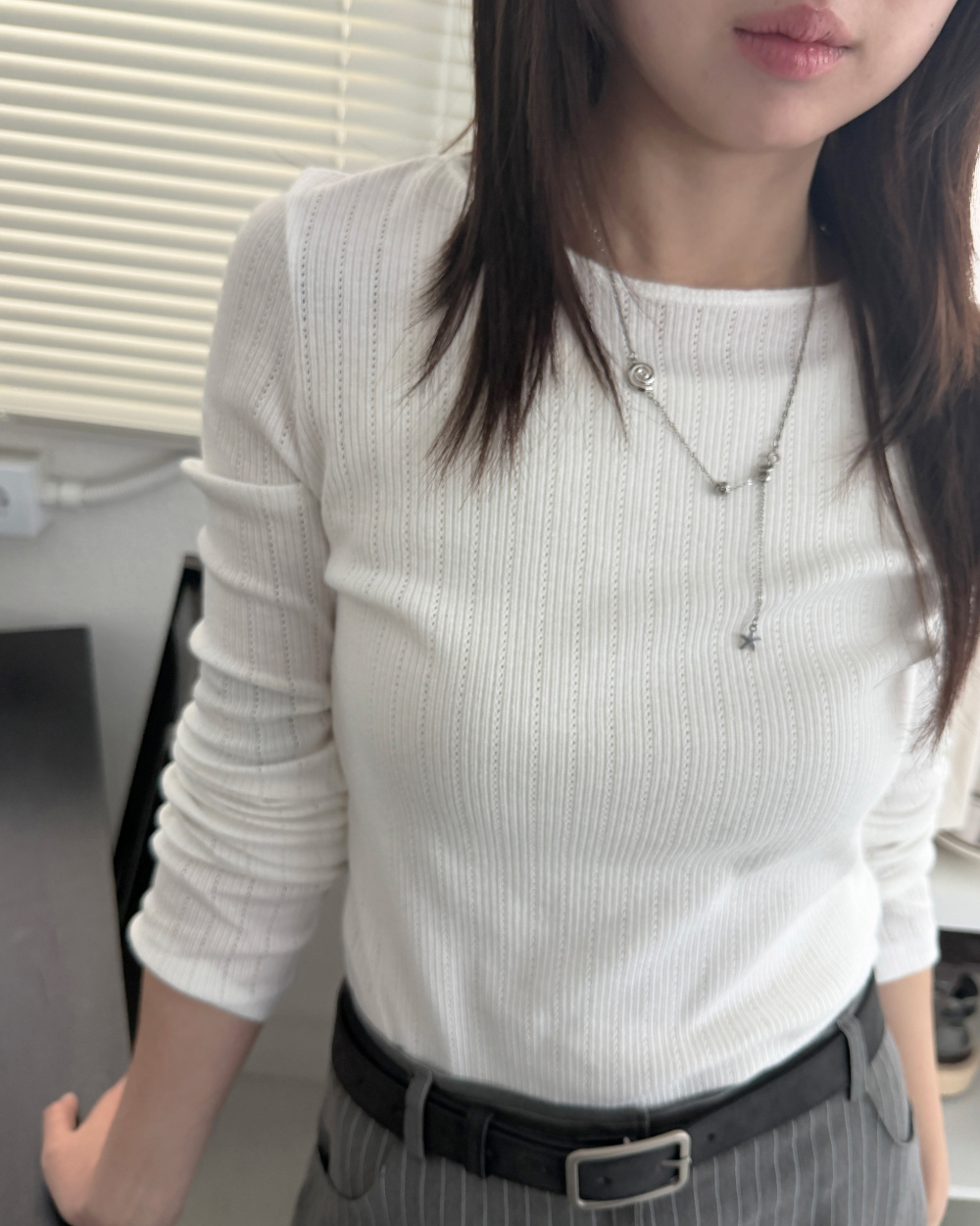 （預購）Grumpy Stuff Star Shell Drop Necklace