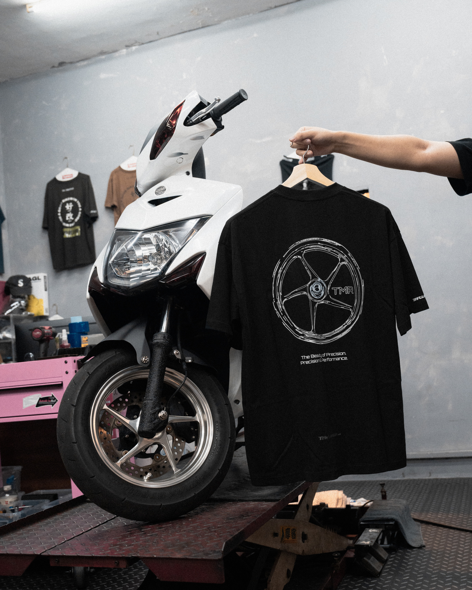 ｜TMR_LAB.co™ “Forged Wheel T-Shirt“｜