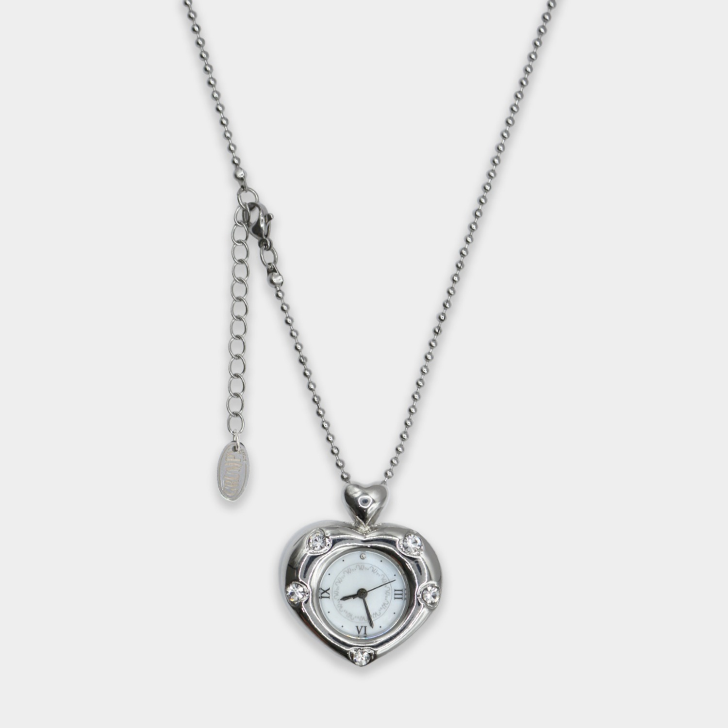 （預購）Grumpy Stuff Twinkle Heart Clock Long Necklace