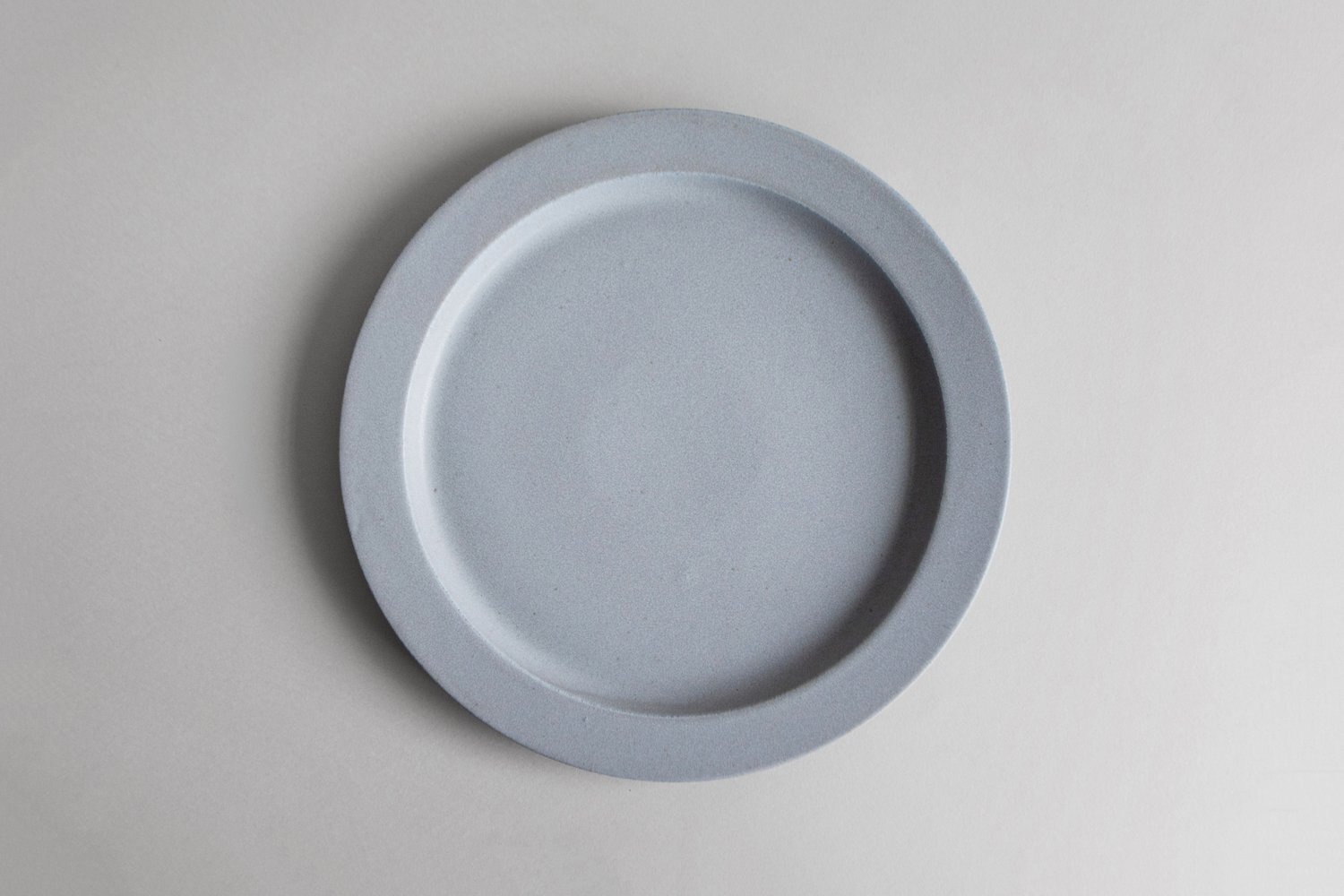 yumiko iihoshi porcelain - 一日盤 午後22cm/煙霧藍