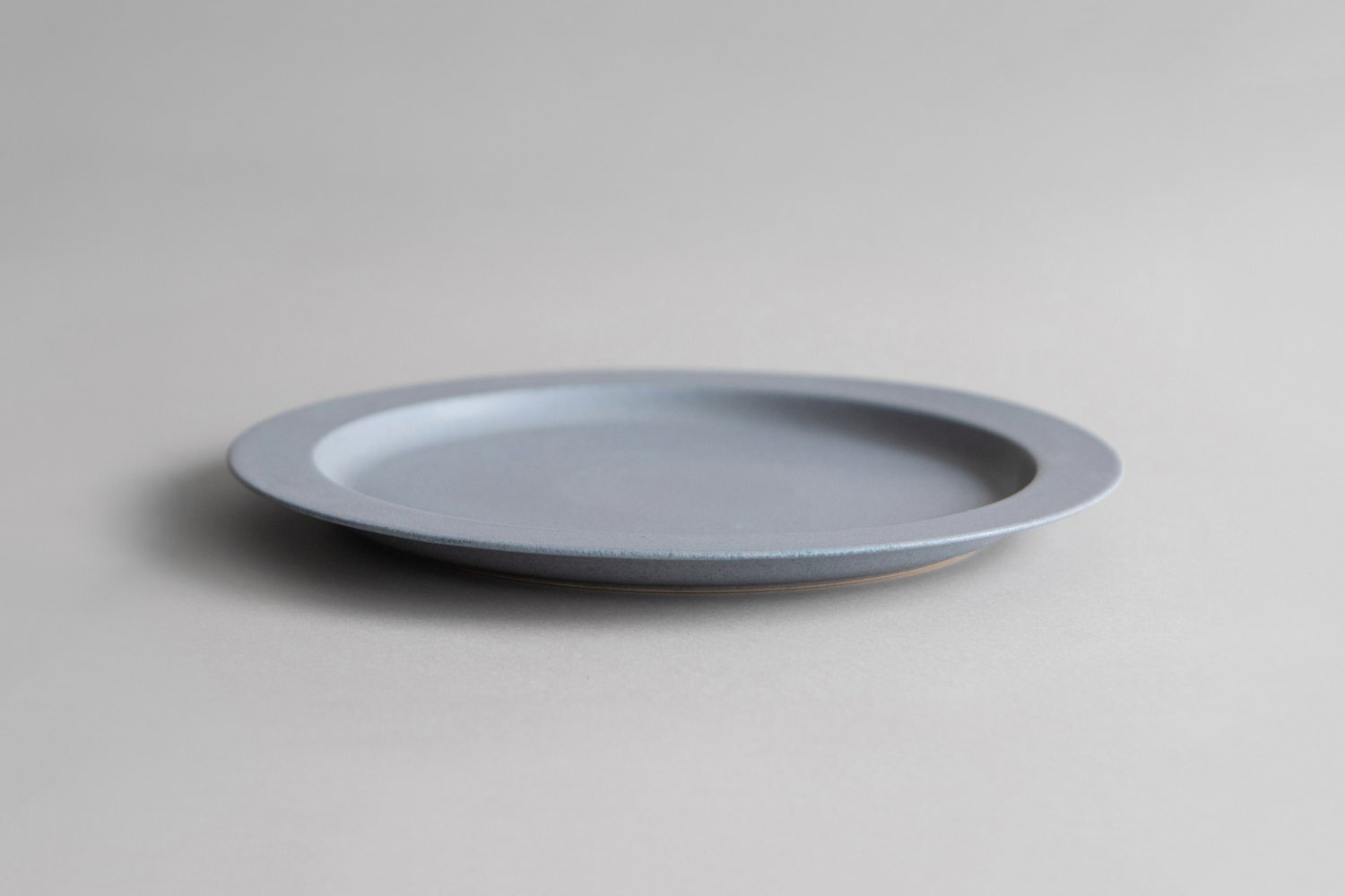 yumiko iihoshi porcelain - 一日盤 午後22cm/煙霧藍
