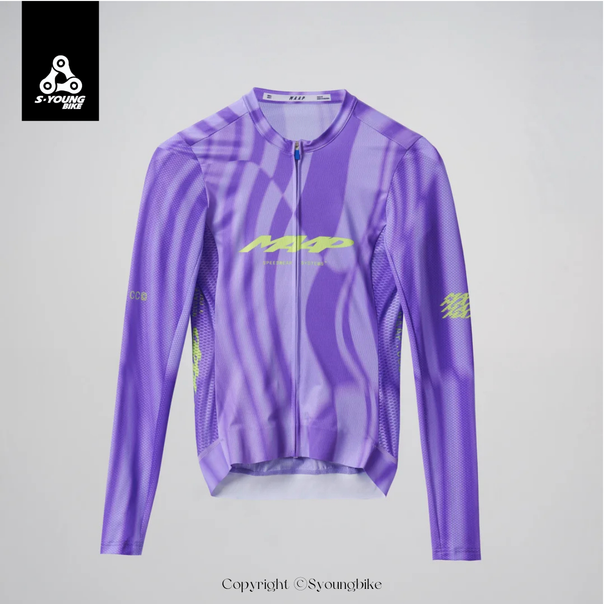 【MAAP】W's Pro Air LS Jersey 3.0 女長袖車衣  / HALO PURPLE FLUX