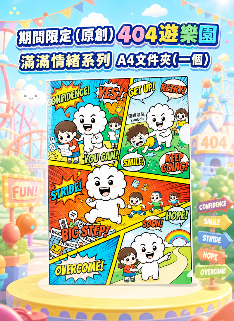 期間限定 (原創) 404遊樂園 滿滿情緒系列 EV003