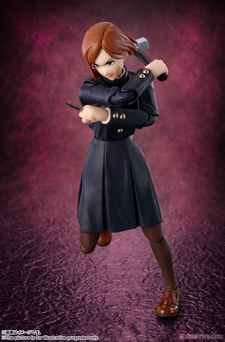 萬代 SHF 釘崎野薔薇 咒術迴戰 可動完成品
