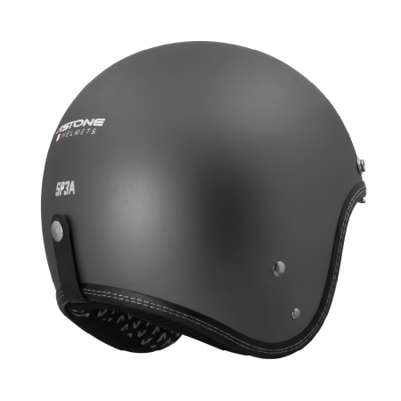 ASTONE SP3A 素色 平簡單灰 3/4罩 雙鏡片 輕量化