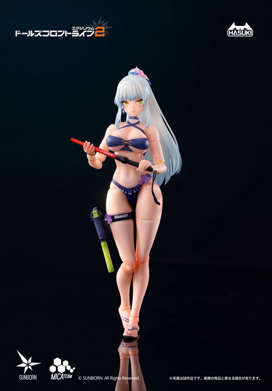 HASUKI 神貓跳動 少女前線2：追放 PA013 1/12 蔚藍軌跡 可露凱 組合版