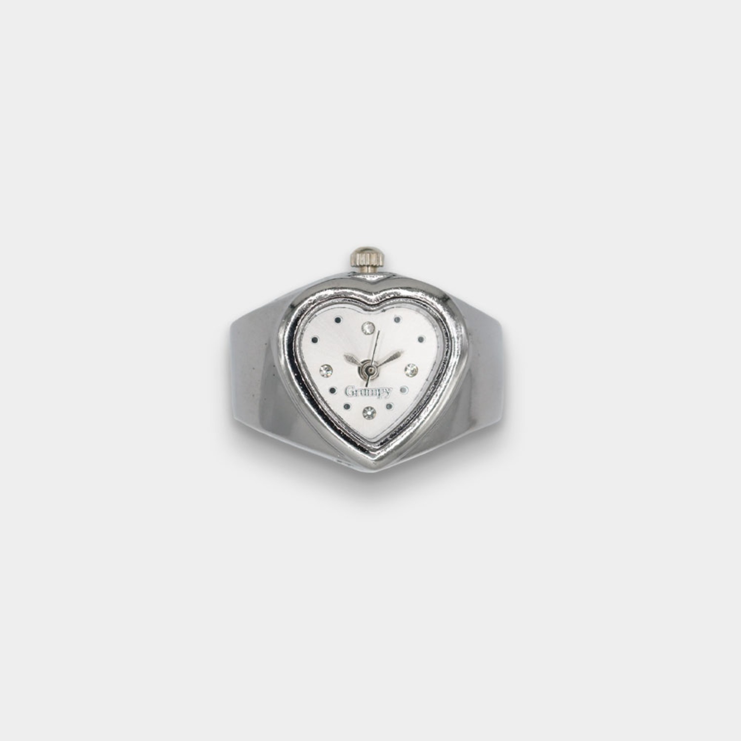 （預購）Grumpy Stuff Heart Signet Ring Watch