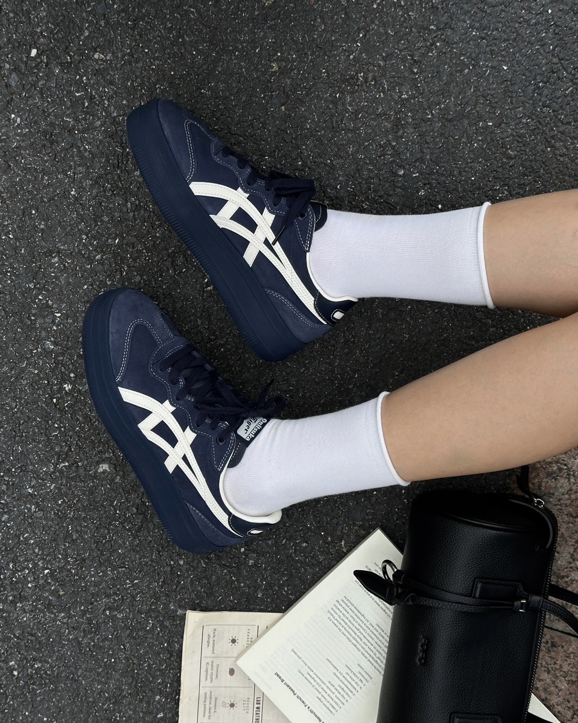 Onitsuka Tiger Tokuten Chunk 鬼塚虎 德訓鞋 厚底 增高 2色