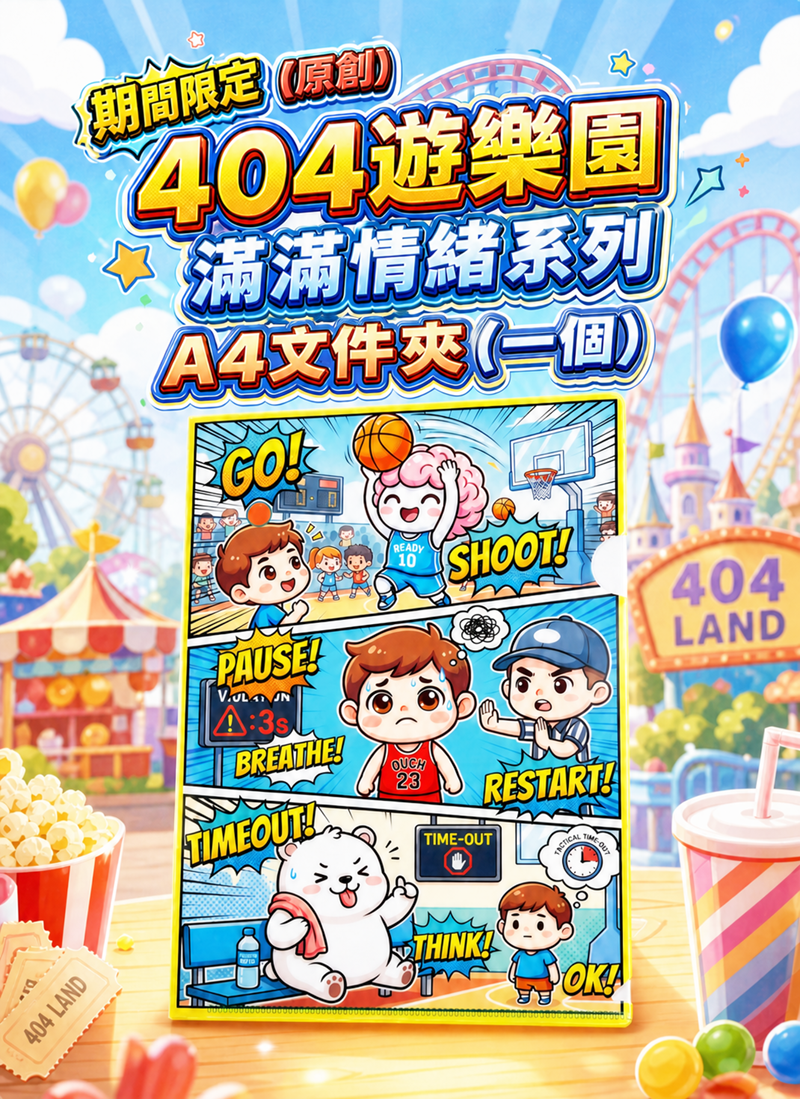 期間限定 (原創) 404遊樂園 滿滿情緒系列 EV007