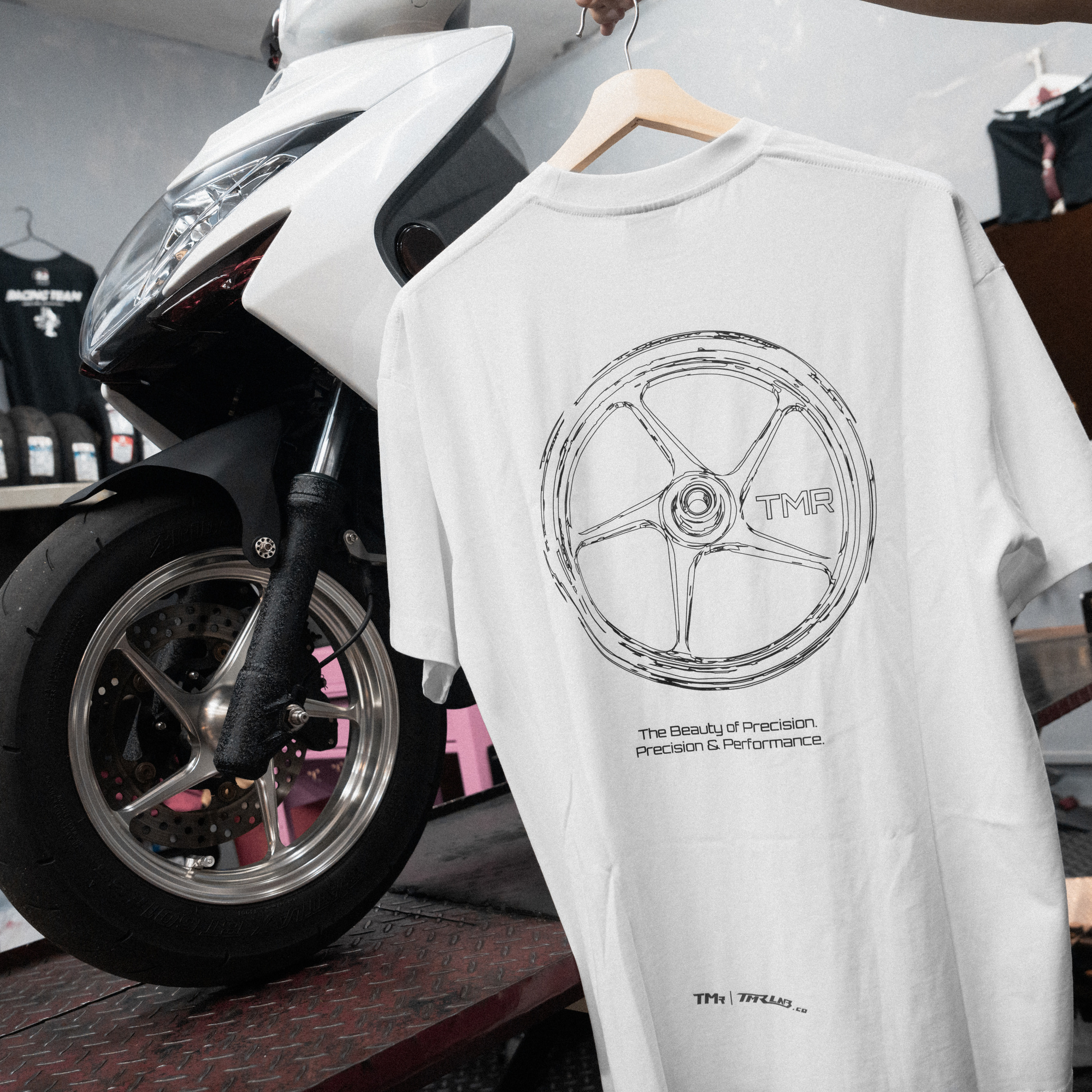 ｜TMR_LAB.co™ “Forged Wheel T-Shirt“｜