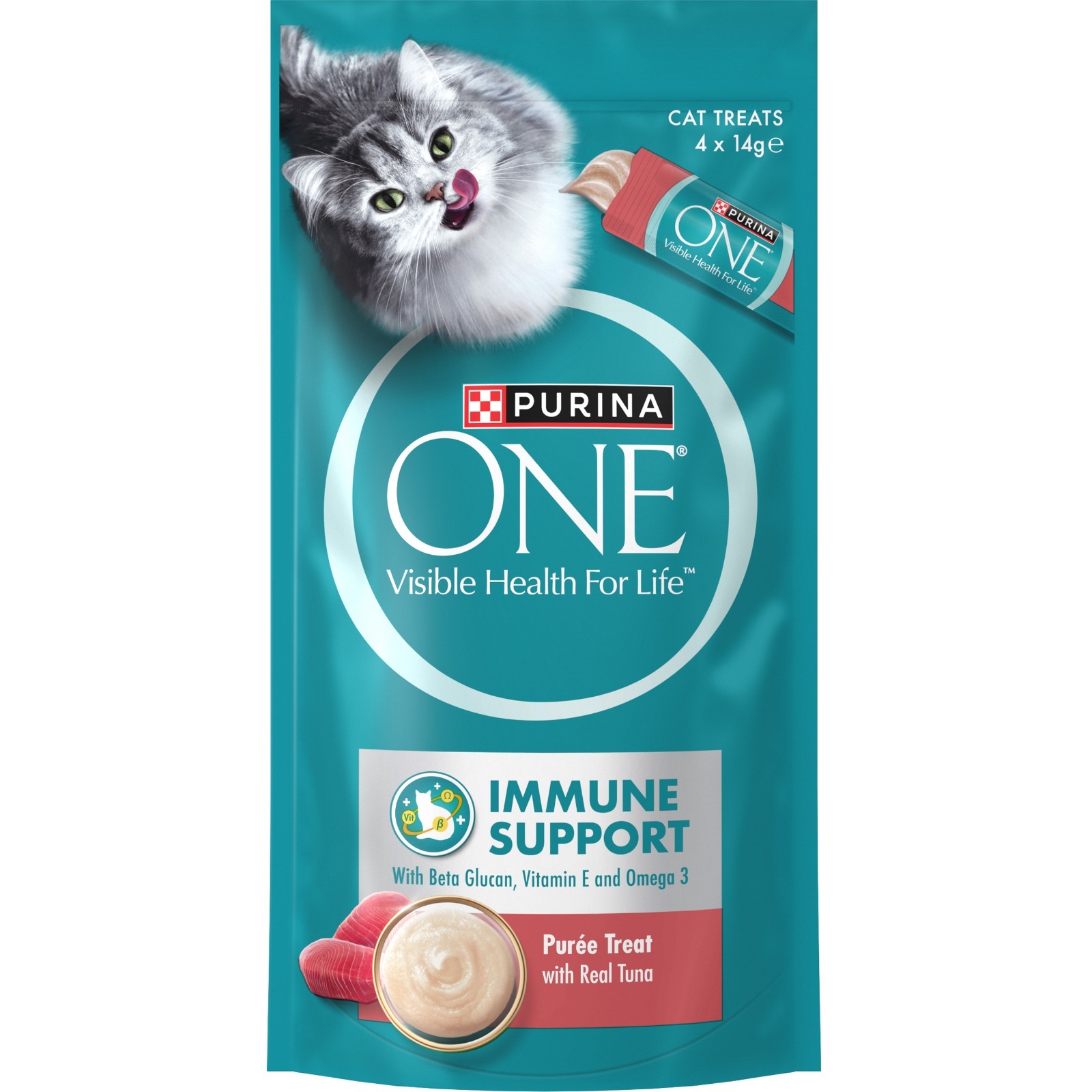 PURINA ONE® Intestinal Care Cat Food 56g (14g x 4條)