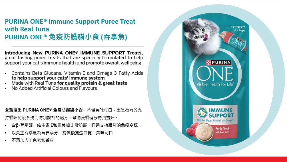 PURINA ONE® Intestinal Care Cat Food 56g (14g x 4條)