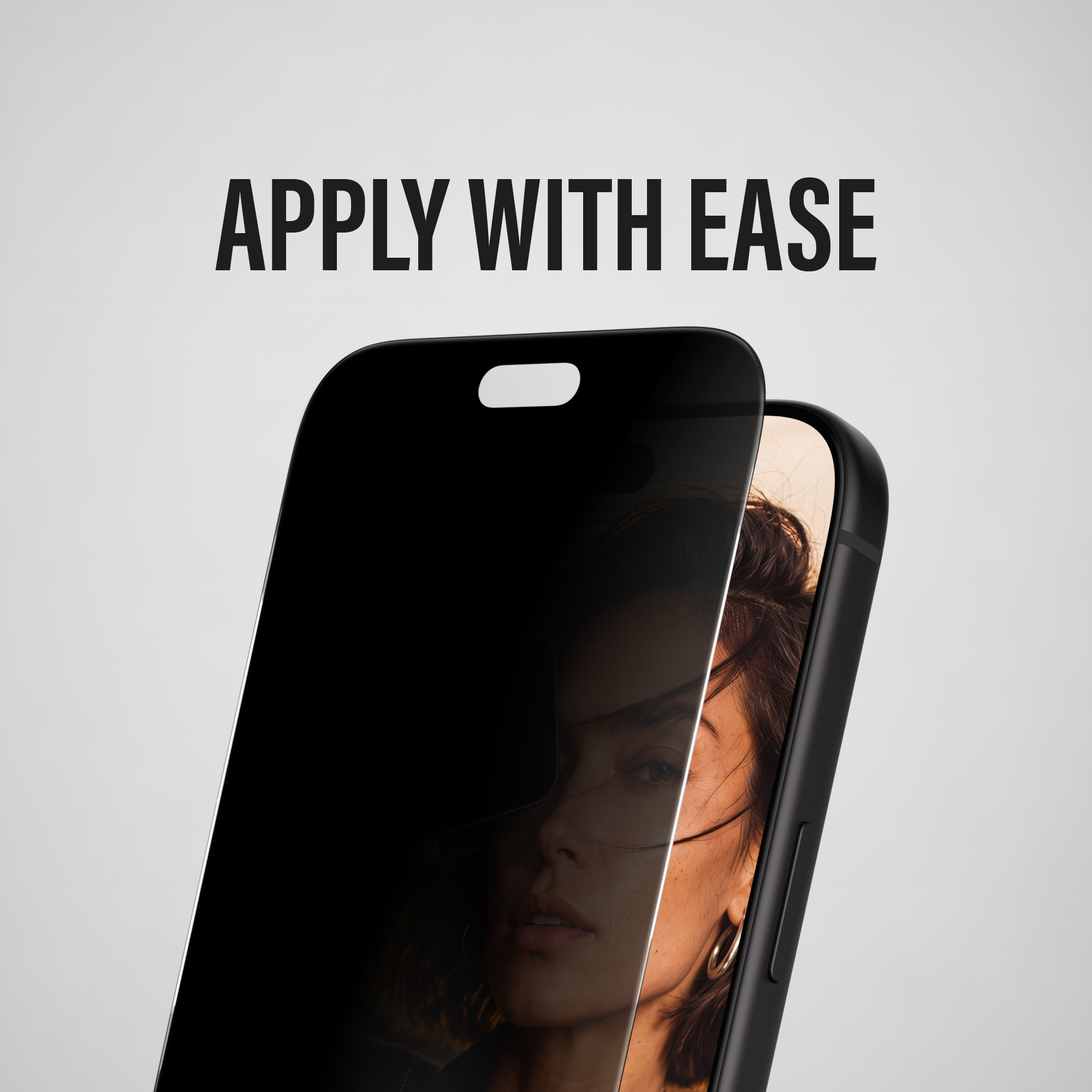 SAFE. by PanzerGlass® iPhone 18 Pro/Pro Max 2-Way Privacy Ultra-Wide Fit Screen Protector with EasyAligner