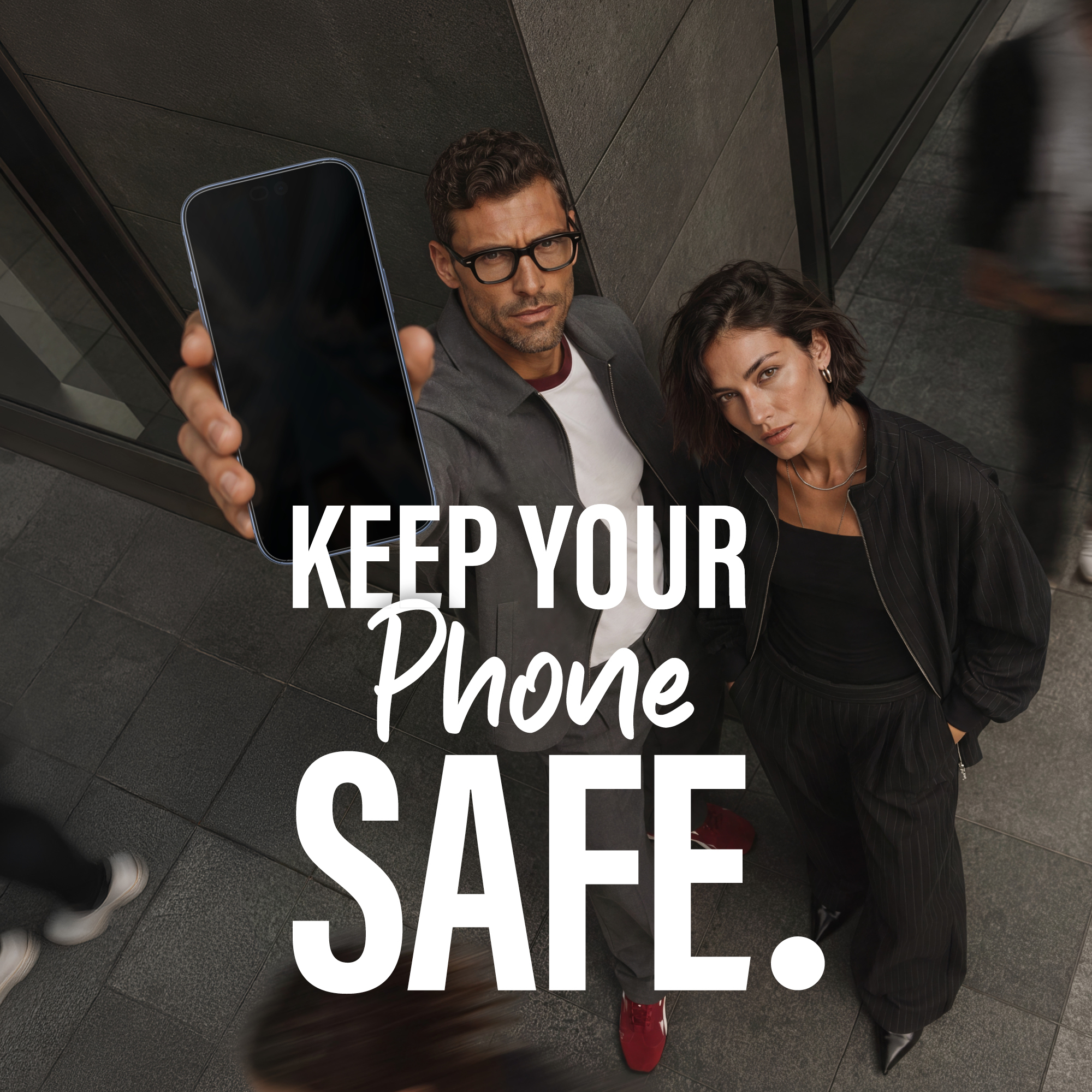 SAFE. by PanzerGlass® iPhone 18 Pro/Pro Max 2-Way Privacy Ultra-Wide Fit Screen Protector with EasyAligner