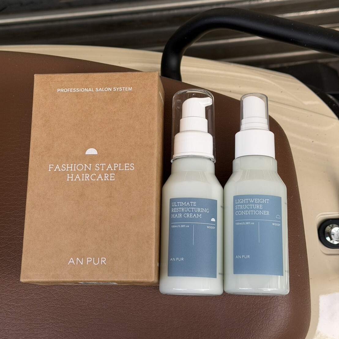 ANPUR 免沖洗結構式護髮組  木質調、玫瑰調 001