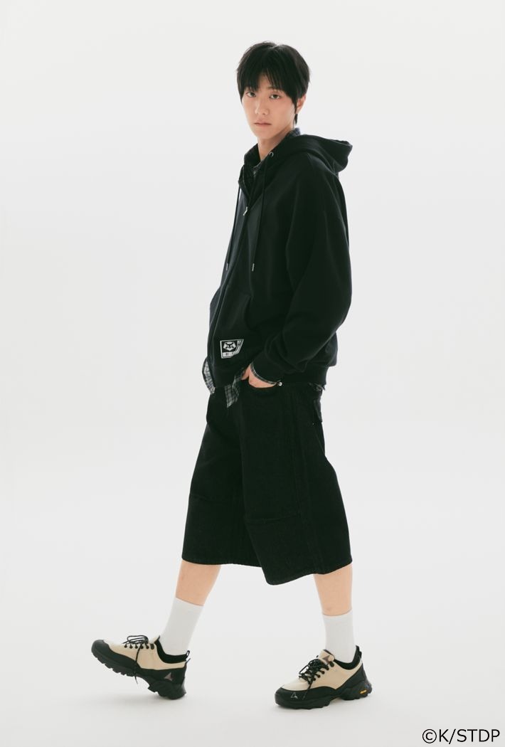 【預購】SPAO X 死神 連帽外套 黑色 SPMZG49U0319