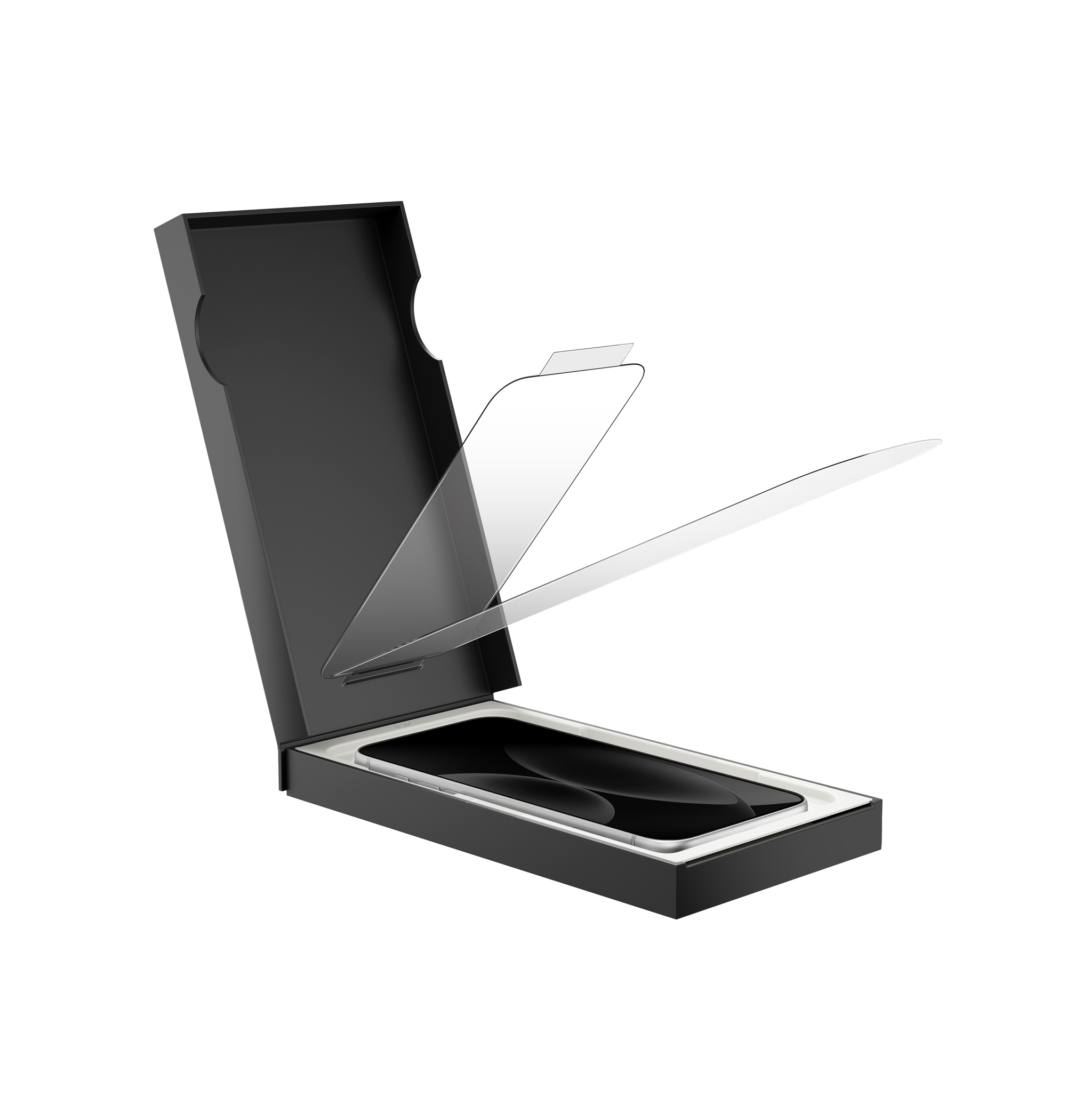 UNIQ-OPTIX OmniFit Vivid (DX2) iPhone 18 快速無塵安裝玻璃螢幕保護貼