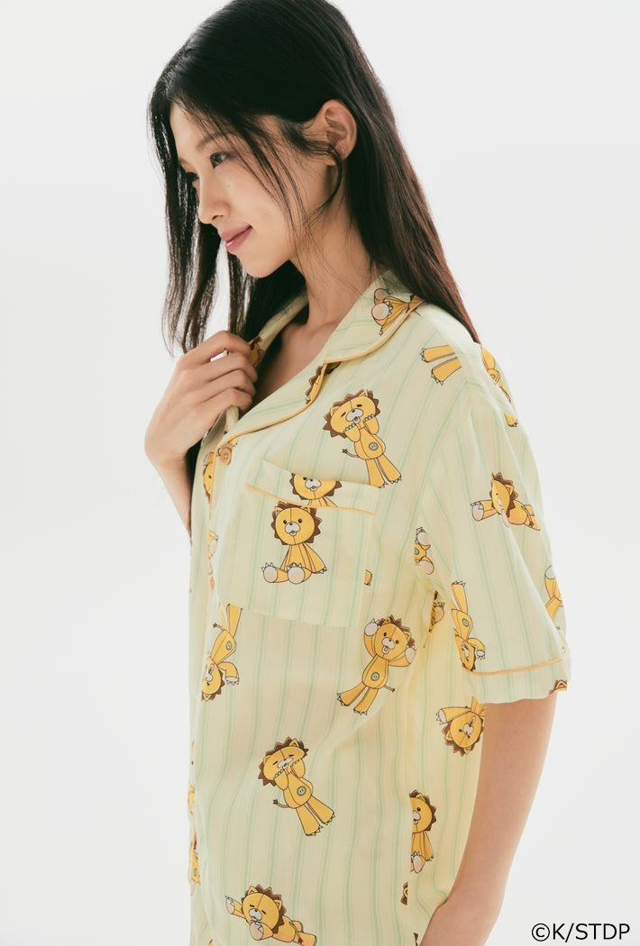 【預購】SPAO X 死神 魂睡衣 黃色 SPPPG49U2130