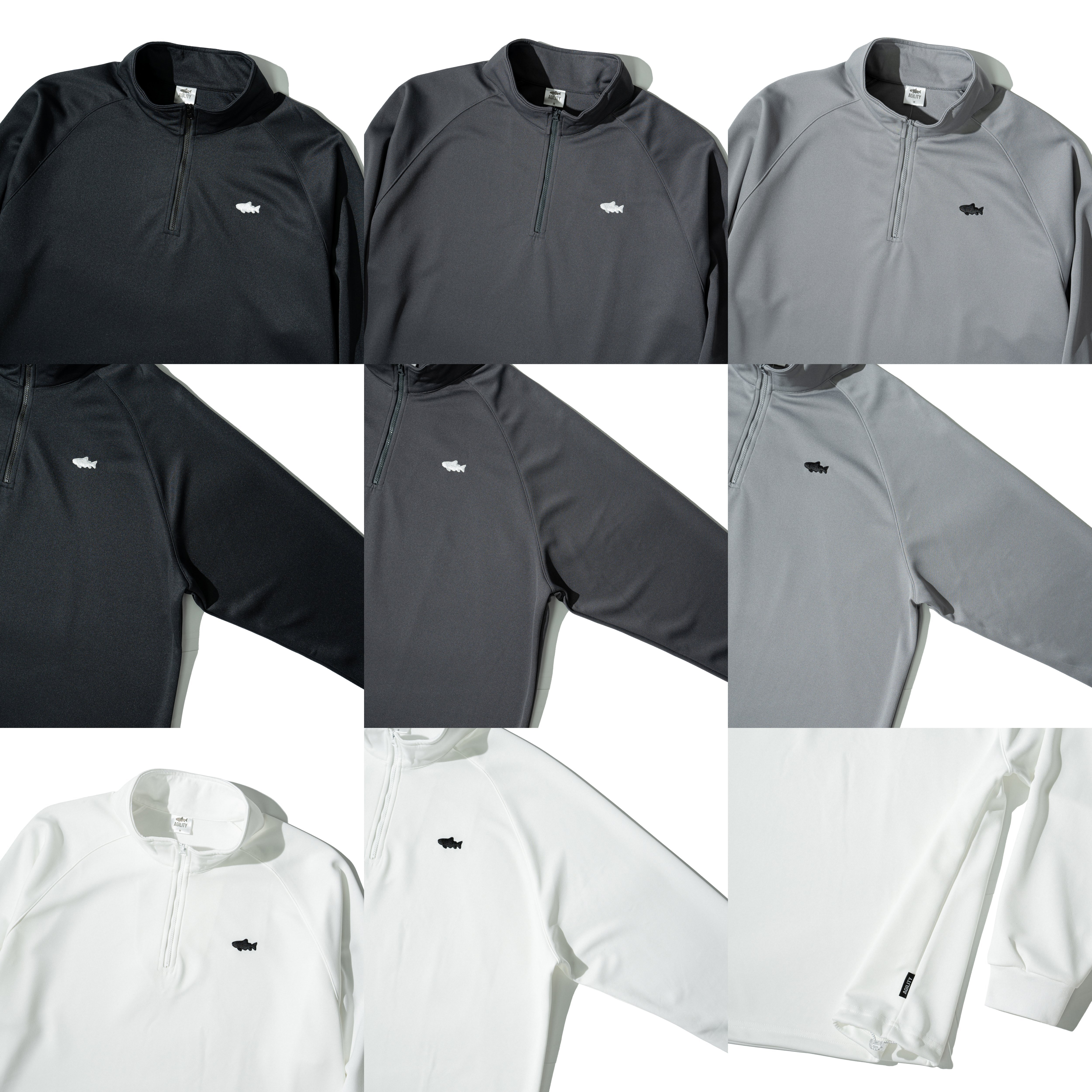 AGILITY Scuba Knit Half Zip Sweater 太空棉 半襟外套 [A-HL]