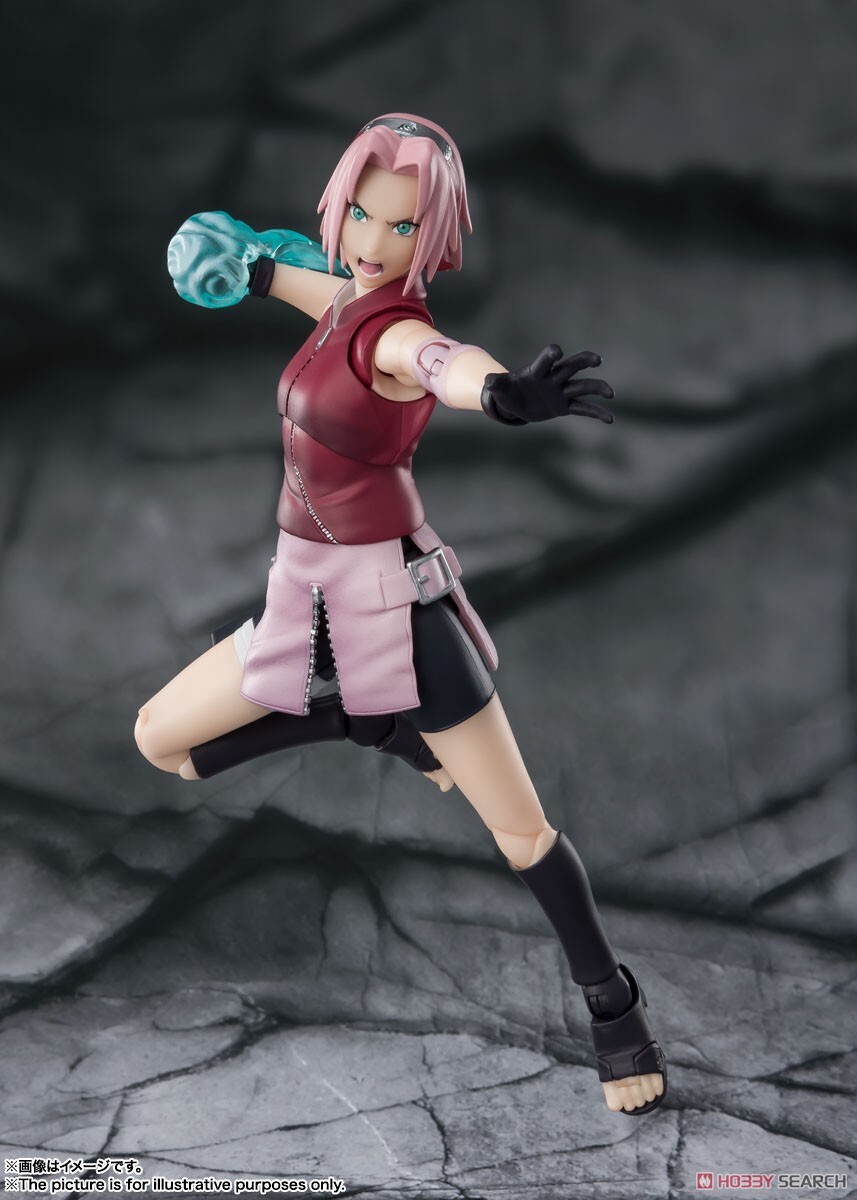 萬代 SHF 春野櫻 綱手不屈意志的繼承者 火影忍者 可動完成品