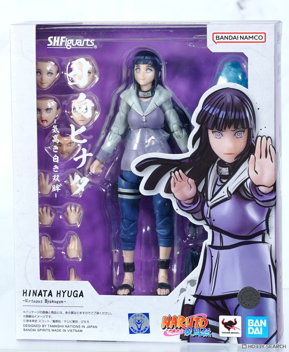 萬代 SHF 日向雛田 高尚的白色雙眼 火影忍者 可動完成品