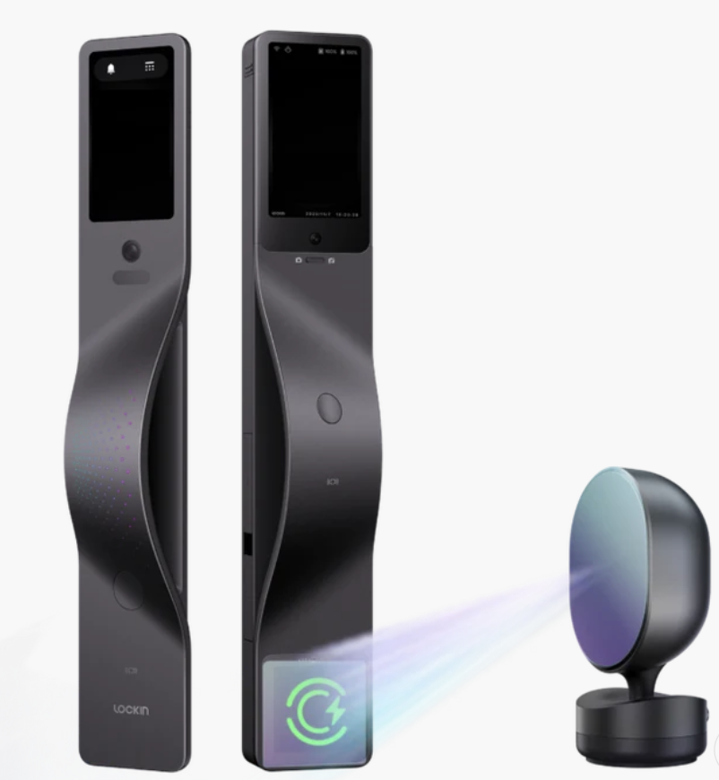 Lockin 鹿客 V7 Max 真AI智能電子門鎖 (左/右開可選) (深空灰)