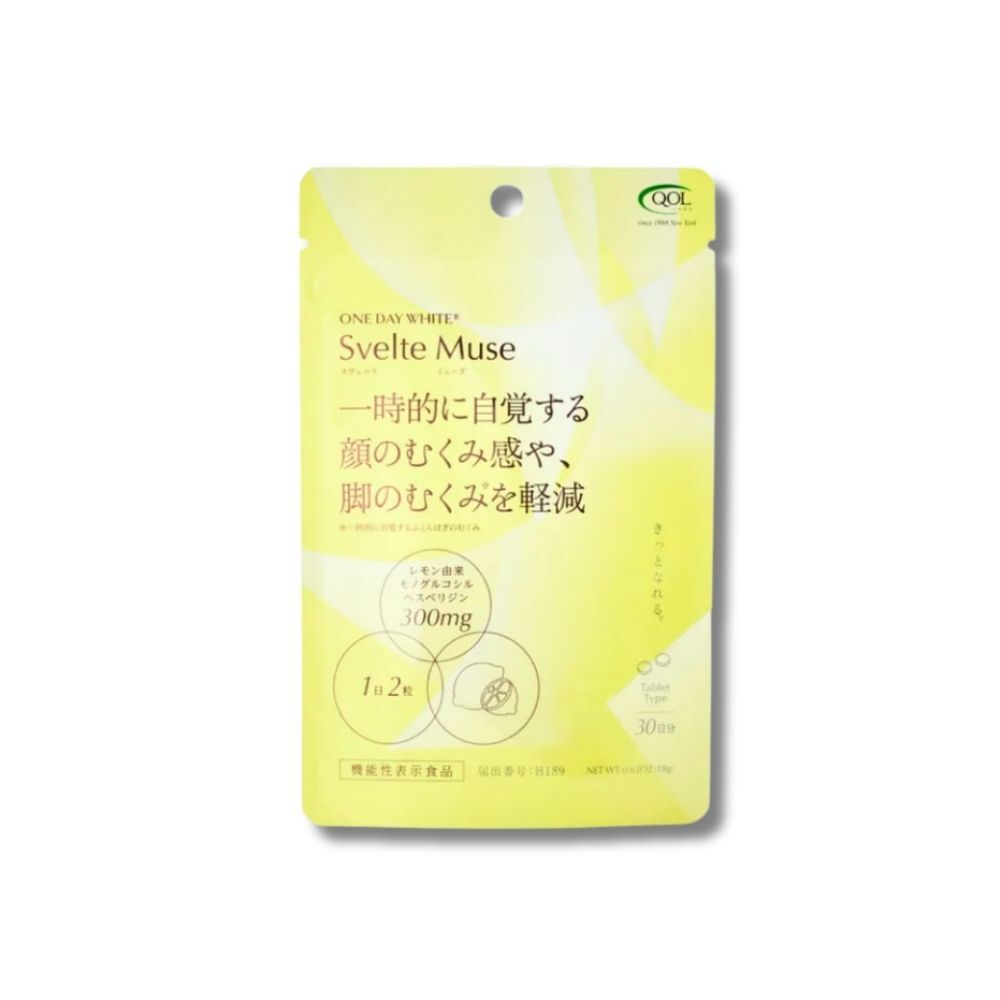 QOLLABS 日本女神消水丸60粒 細臉幼腿 只需2星期見效！ 松本清熱賣