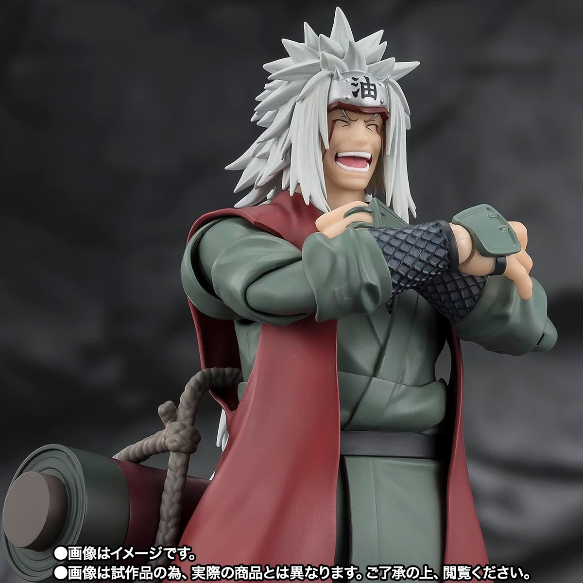 萬代 SHF 自來也 精通仙術的木葉豪傑 仙人模式 火影忍者 可動完成品