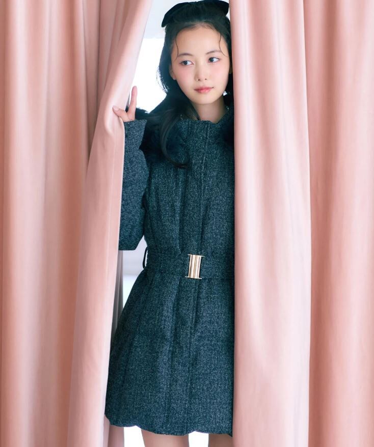[預購] JILL by JILL STUART 腰帶修身中長版羽絨外套 預約12月上旬出貨