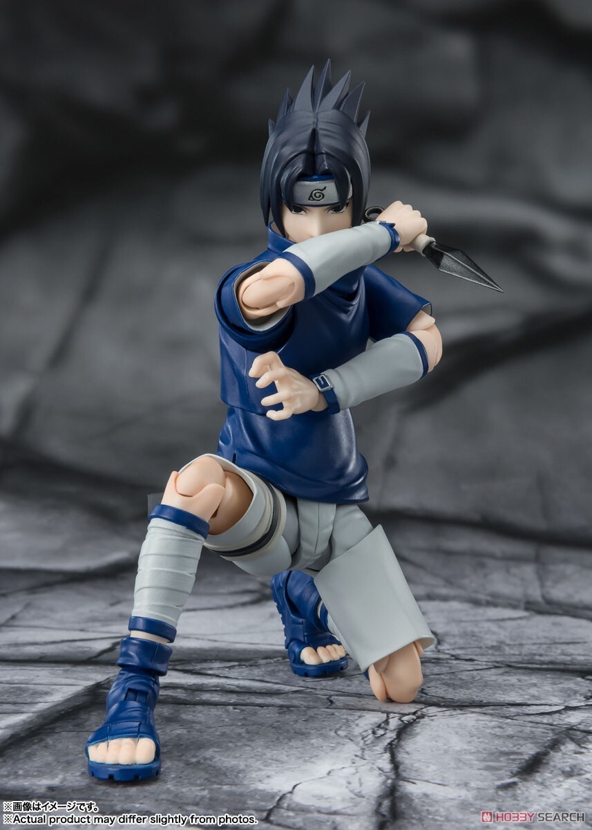 萬代 SHF 宇智波佐助 宇智波血統的天才忍者 火影忍者 可動完成品