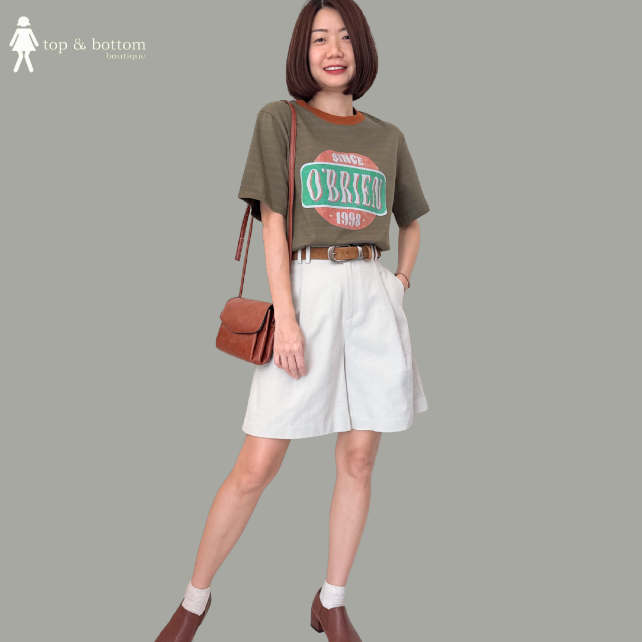 SHORT SLEEVE RETRO STRIPED TEE