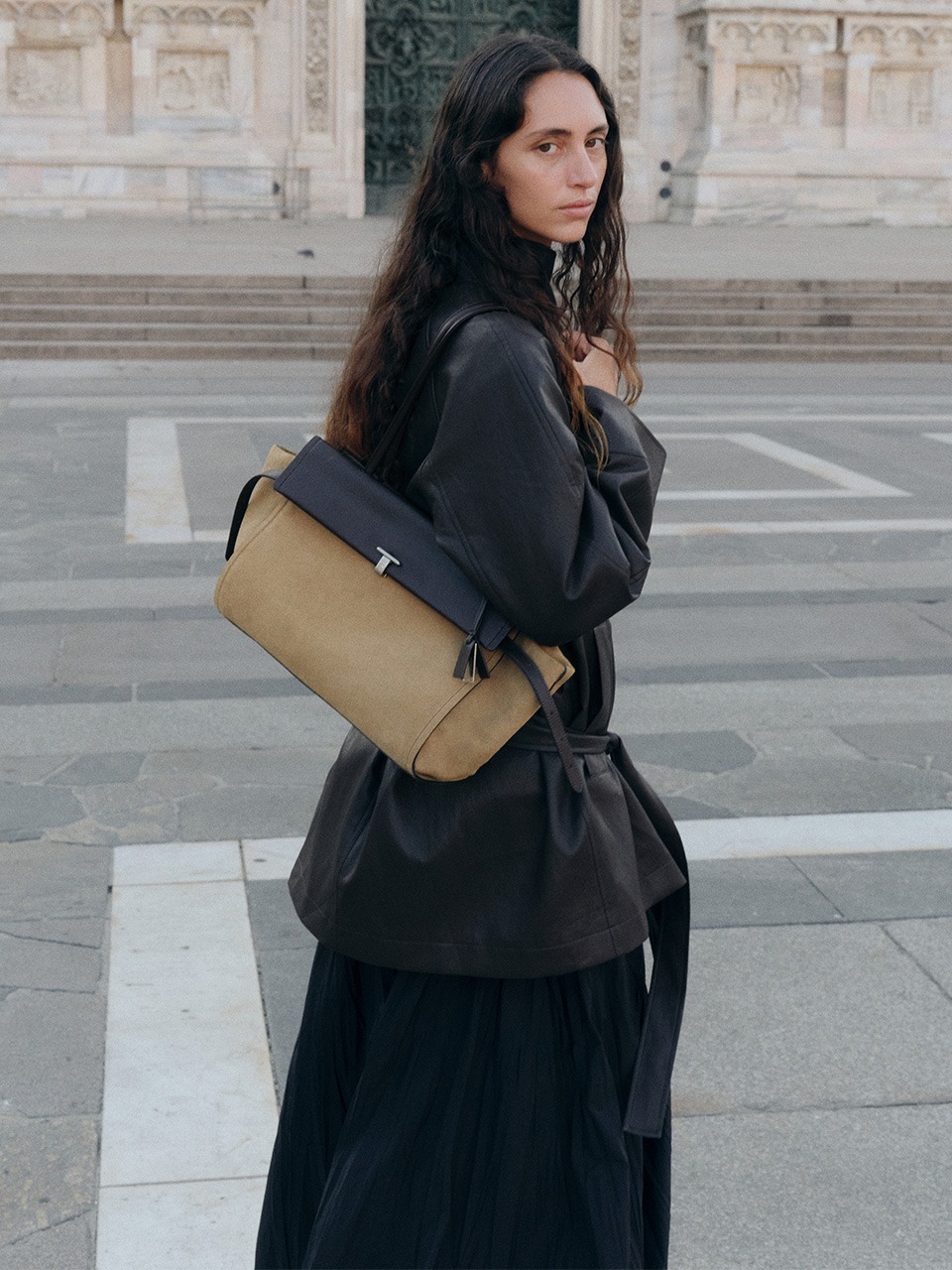 Joy Gryson Elan Shoulder Bag Suede