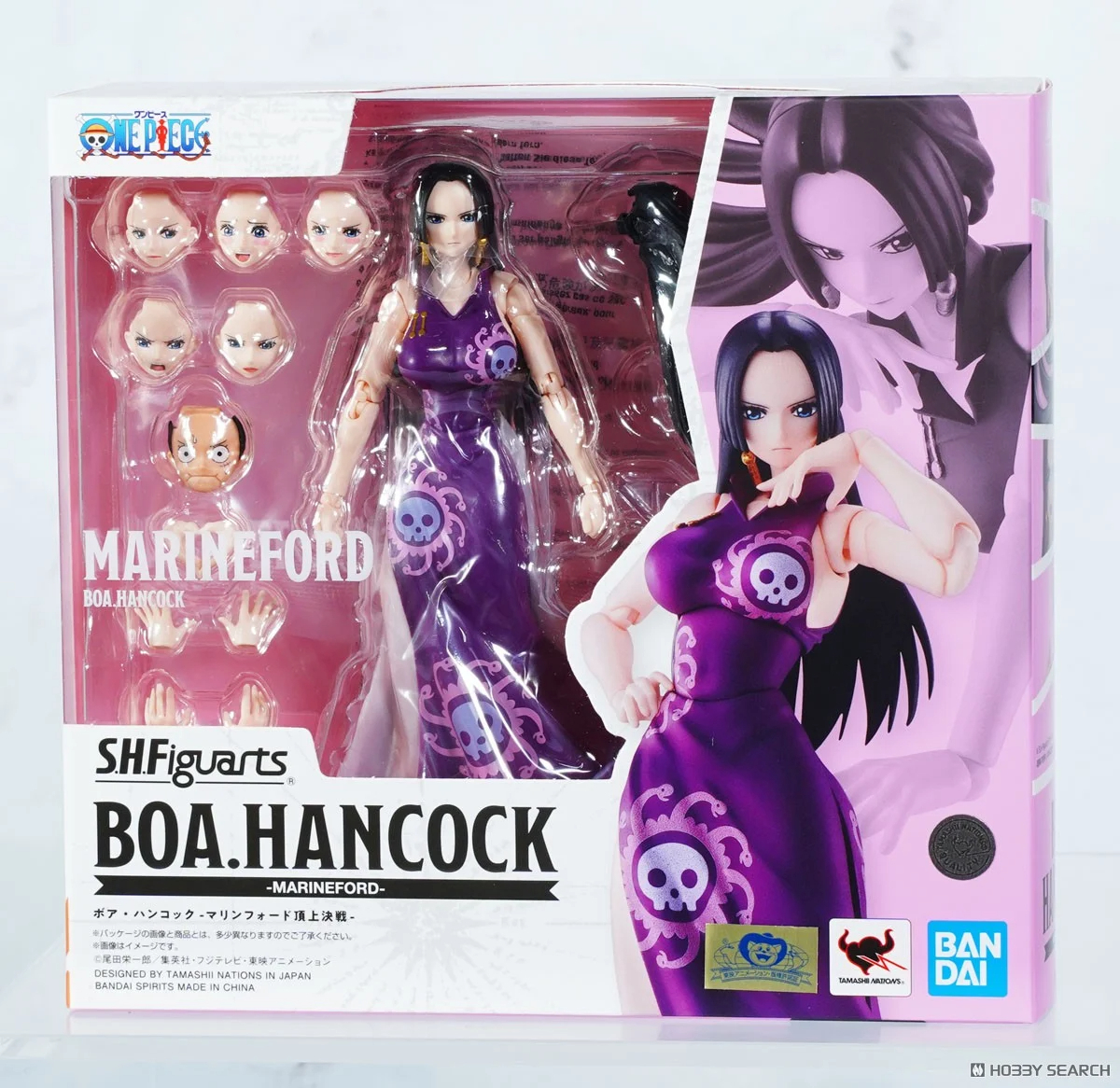萬代 SHF 波雅·漢考克 馬林福特頂點戰爭 海賊王 可動完成品